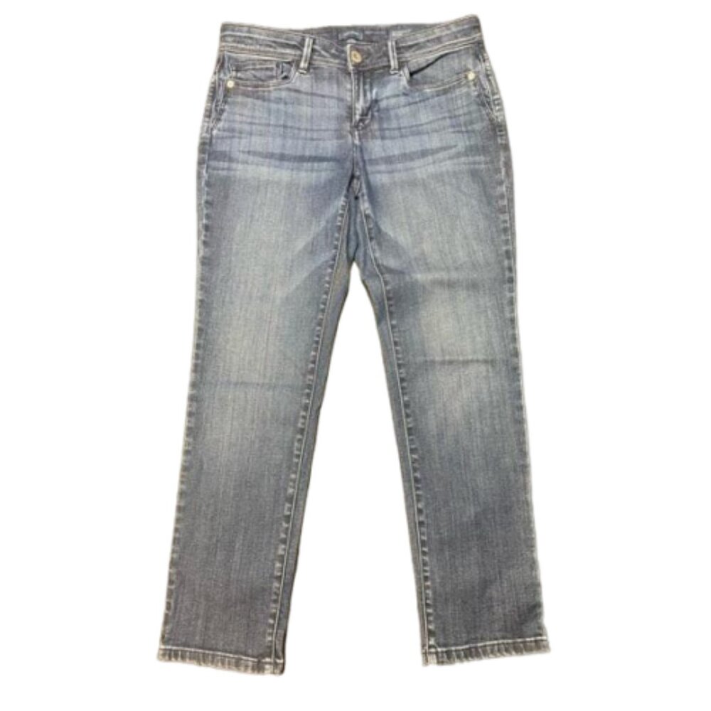 J.Jill Authentic Fit Slim Ankle Petite Medium Wash Size 4 Jeans #0645